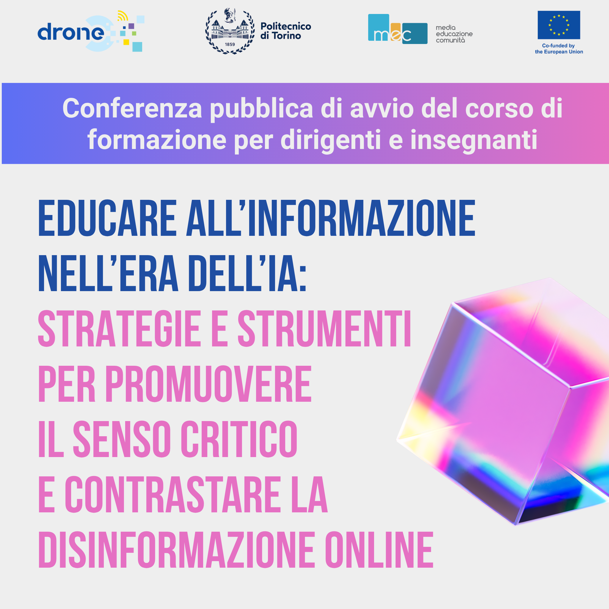 Educare all’informazione nell’era dell’IA Strategie e strumenti per promuovere il senso critico e contrastare la disinformazione online